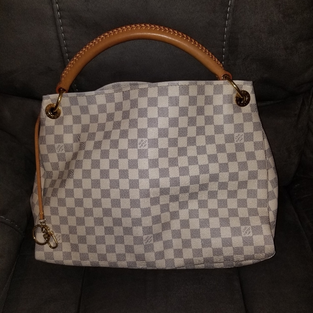 Artsy MM Damier Azur